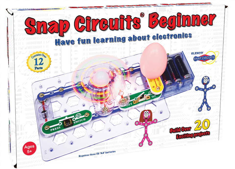 Snap Circuits Beginner Is A Circuit Design Set For Snap Circuits Beginner, Balloon, Food, Sweets Free Transparent Png
