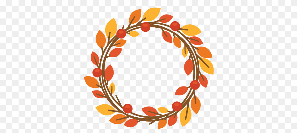 Snap Digital Clip Art Berry Wreath Clipart Autumn Wreath, Oval, Pattern, Floral Design, Graphics Free Png Download