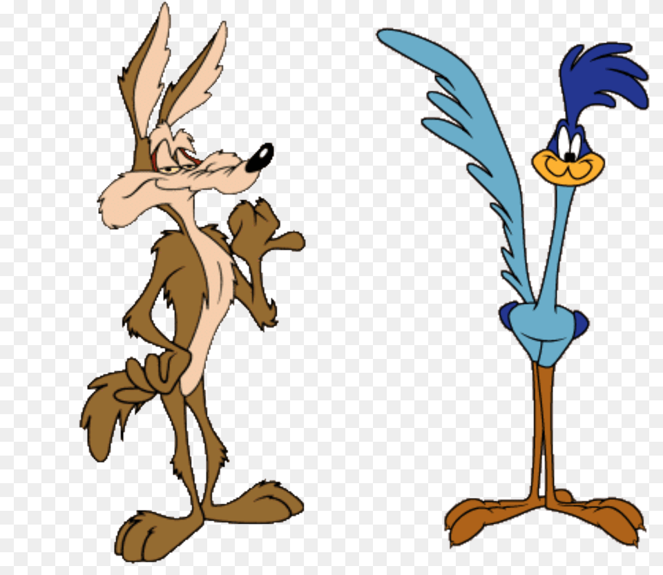 Snap Image Wile E Coyote And Road Runner The Looney Tunes, Cartoon, Baby, Person Free Png