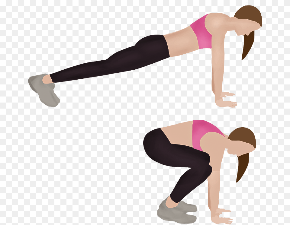 Snap Jumps Stretching, Adult, Female, Person, Woman Png Image