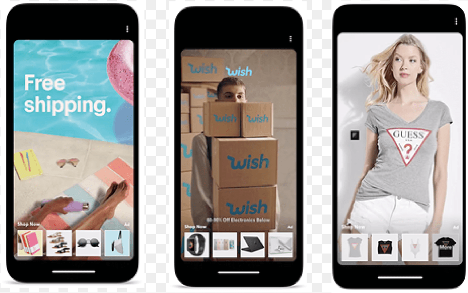 Snap To It Shoppable Snap Ads, Box, Adult, T-shirt, Phone Free Png