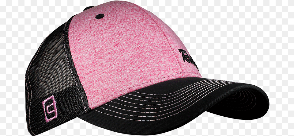 Snapback Baseball Pink Heather Baseball Cap, Baseball Cap, Clothing, Hat Png Image