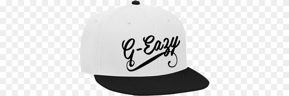 Snapback Flat Bill Hat G Eazy, Baseball Cap, Cap, Clothing, Hardhat Free Png Download