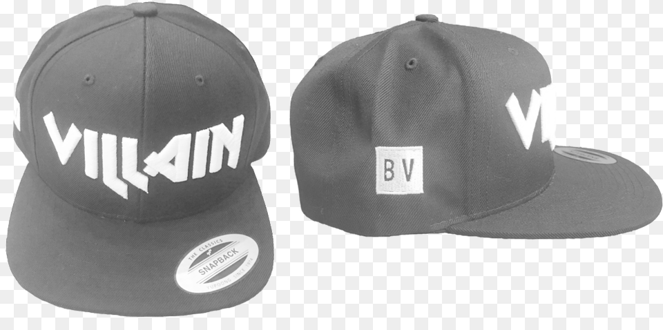 Snapback Villain Black Snapback Download Baseball Cap, Baseball Cap, Clothing, Hat Free Png