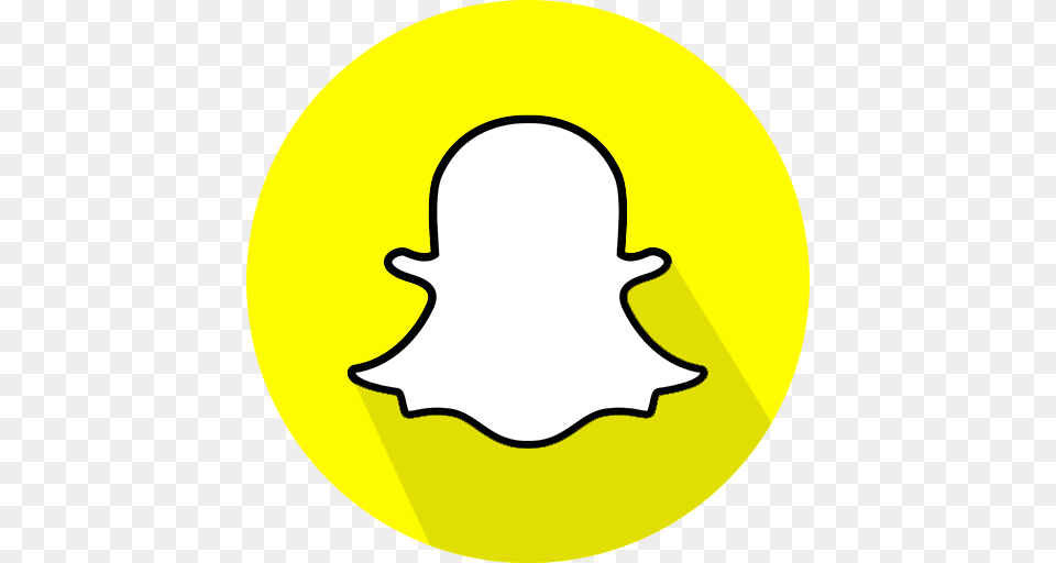 Snapchat, Logo, Sticker, Symbol, Disk Png