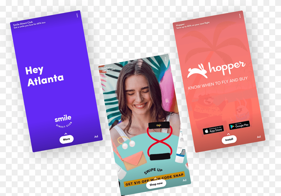 Snapchat Ads For Business Snapchat Video Ad Free Png Download