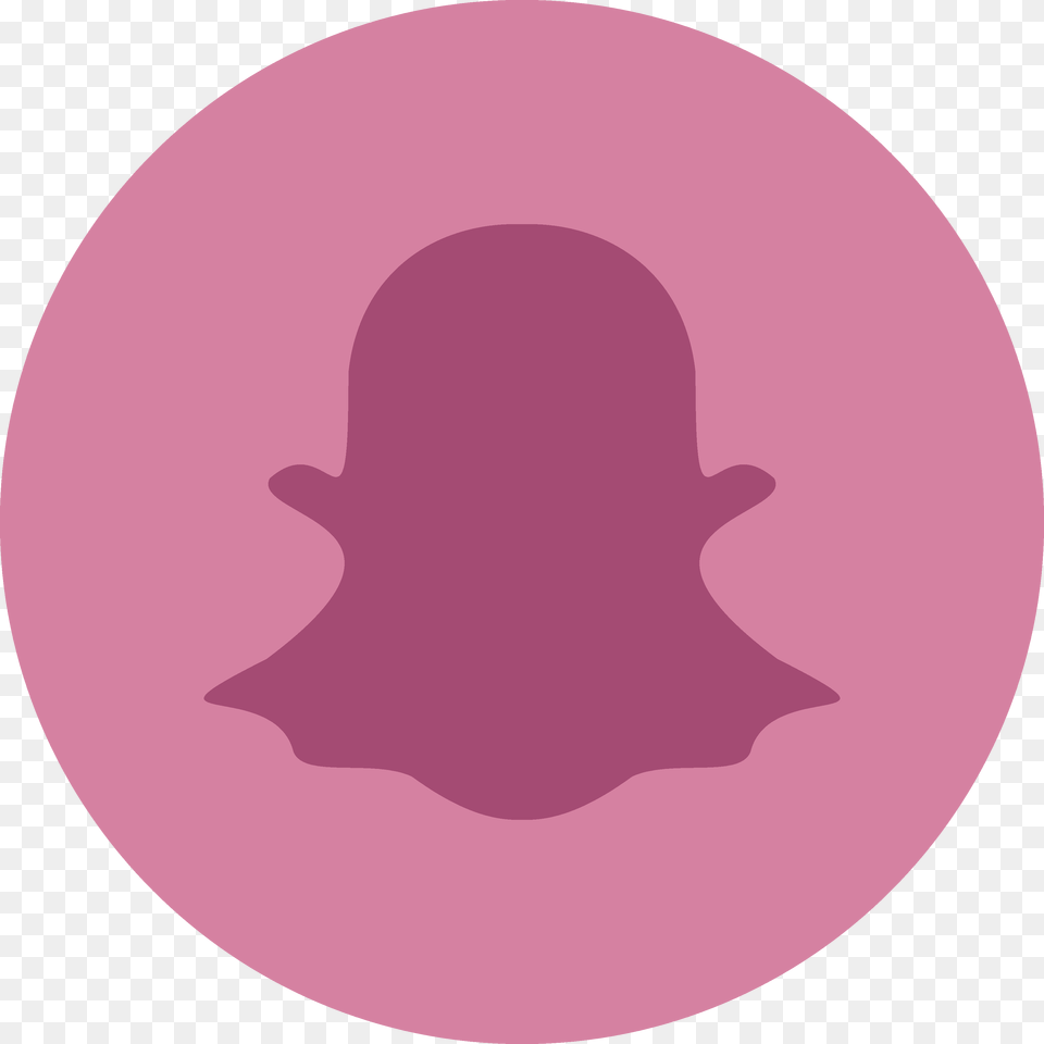 Snapchat Black And White Icon, Purple, Logo, Clothing, Hat Png