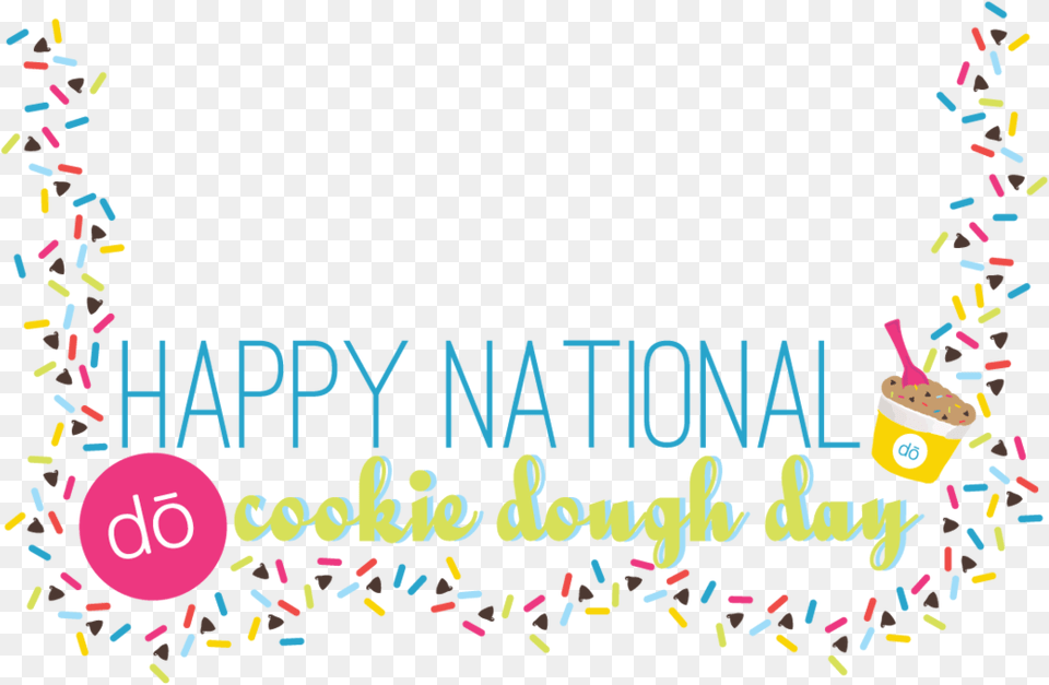 Snapchat Cookiedoughday 2 Graphic Design, Paper, Sprinkles, Confetti Png Image