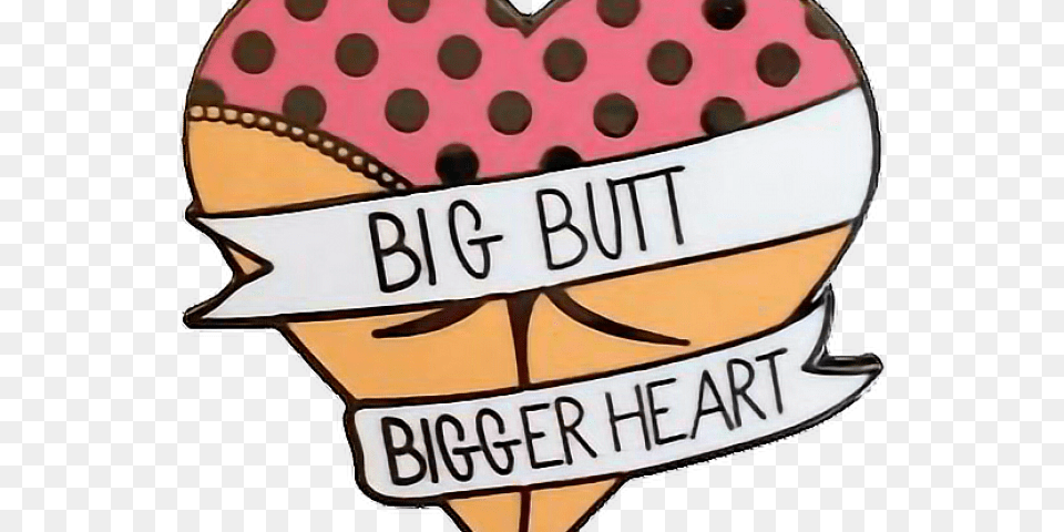 Snapchat Filters Clipart Love Big Butt Bigger Heart Pin, Cream, Dessert, Food, Ice Cream Free Png