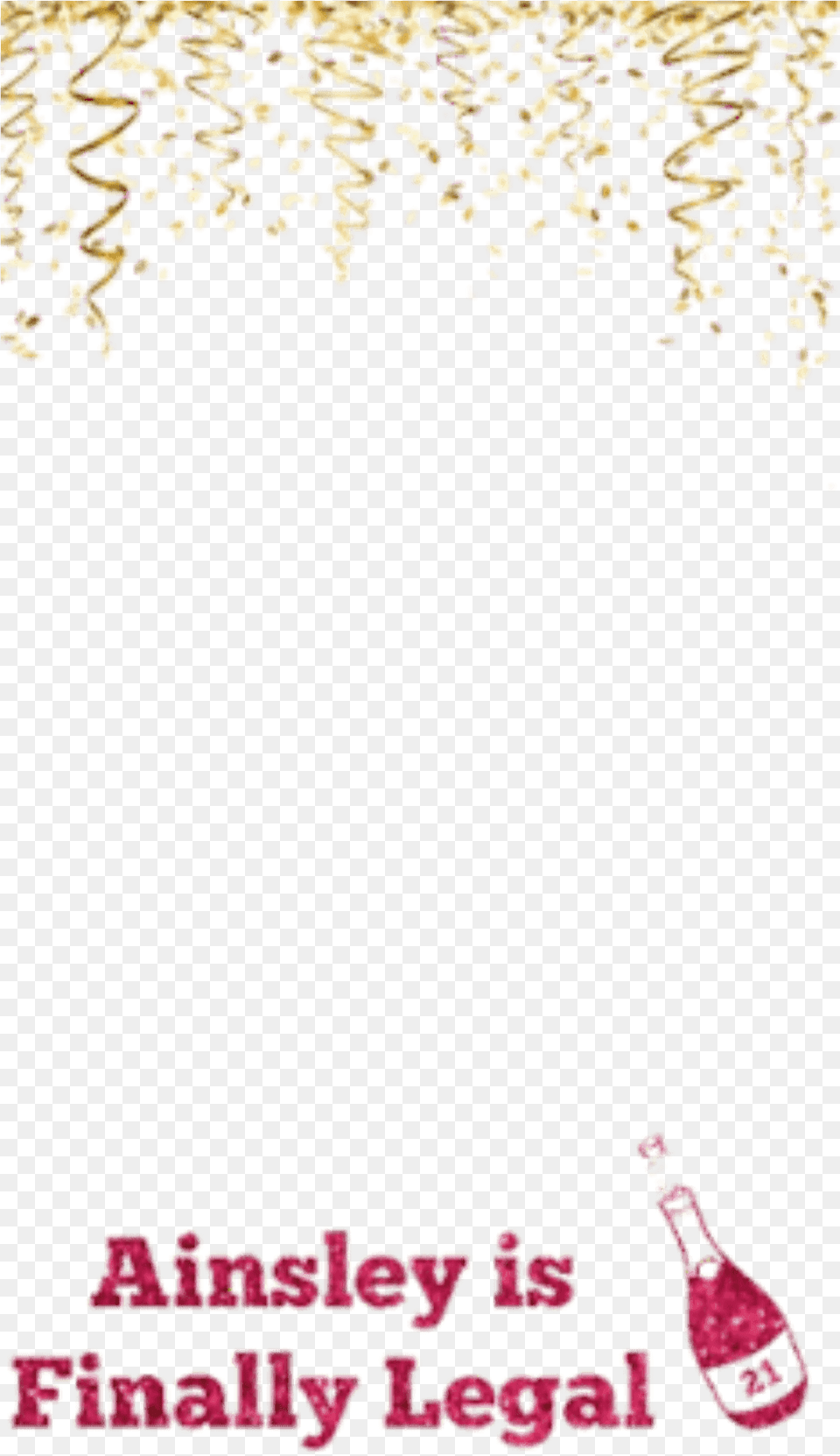 Snapchat Geofilter Transparent, Food Free Png