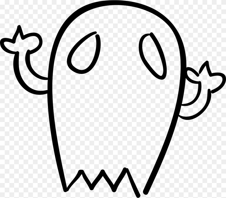 Snapchat Ghost Lineart, Stencil, Jar, Livestock Png Image