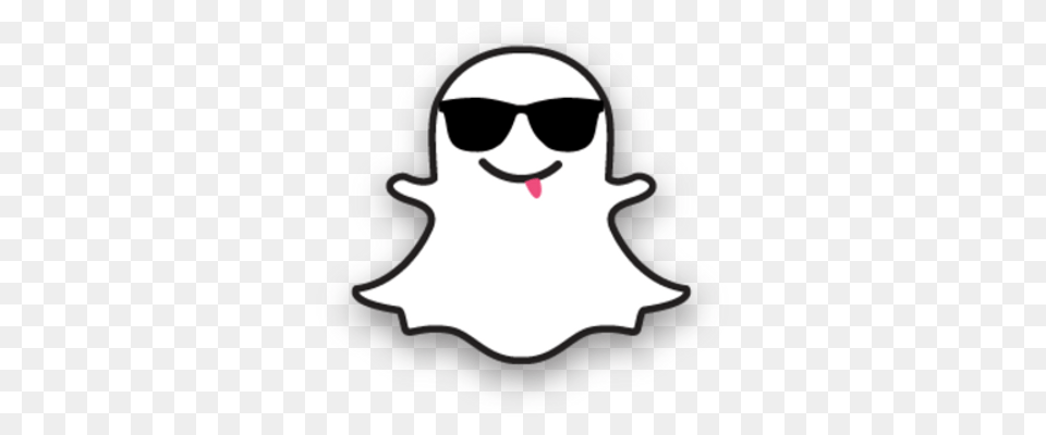 Snapchat Ghost Outline Transparent, Accessories, Sunglasses, Person, Head Free Png Download