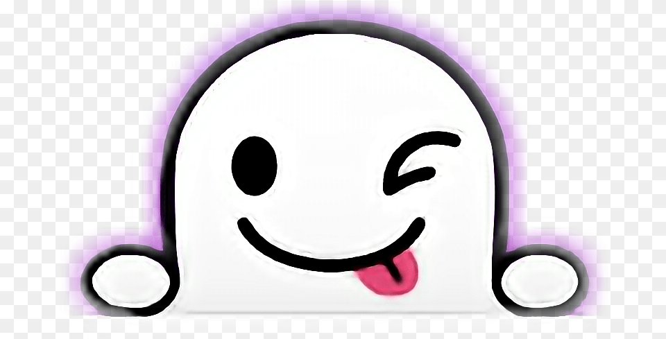 Snapchat Ghost Sillyfreetoedit Smiley, Plush, Toy, Head, Person Free Png Download