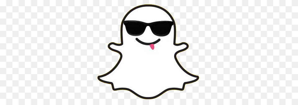 Snapchat Happy Ghost With Glasses, Accessories, Sunglasses, Head, Person Free Transparent Png