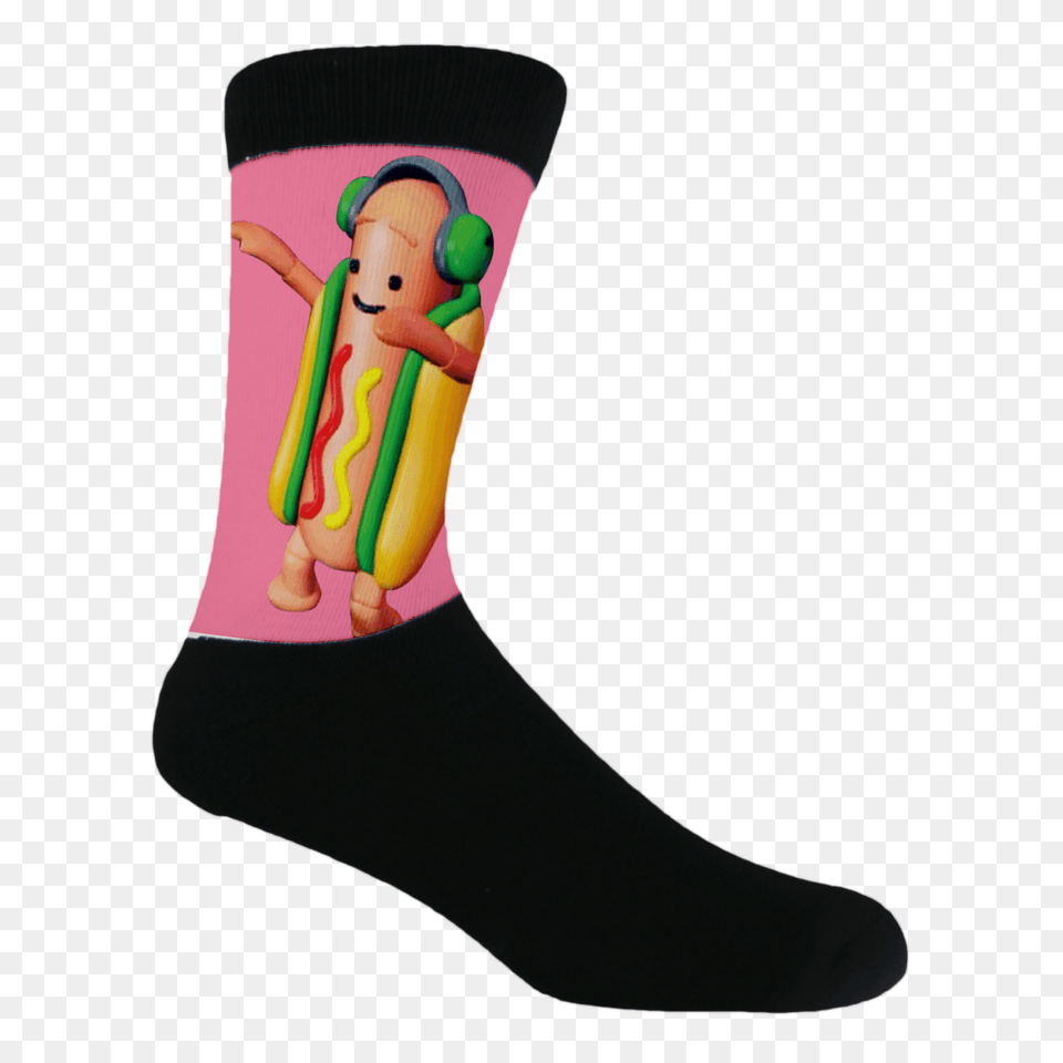 Snapchat Hotdog, Clothing, Hosiery, Sock, Person Png