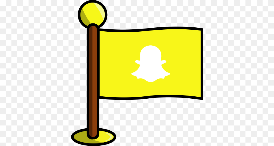 Snapchat Icon, Flag Png Image