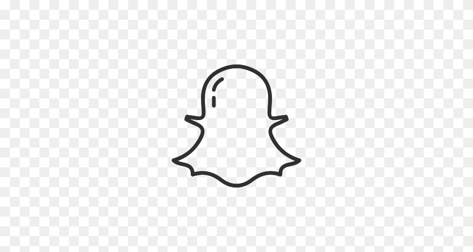 Snapchat Icon, Silhouette, Stencil, Logo, Symbol Png