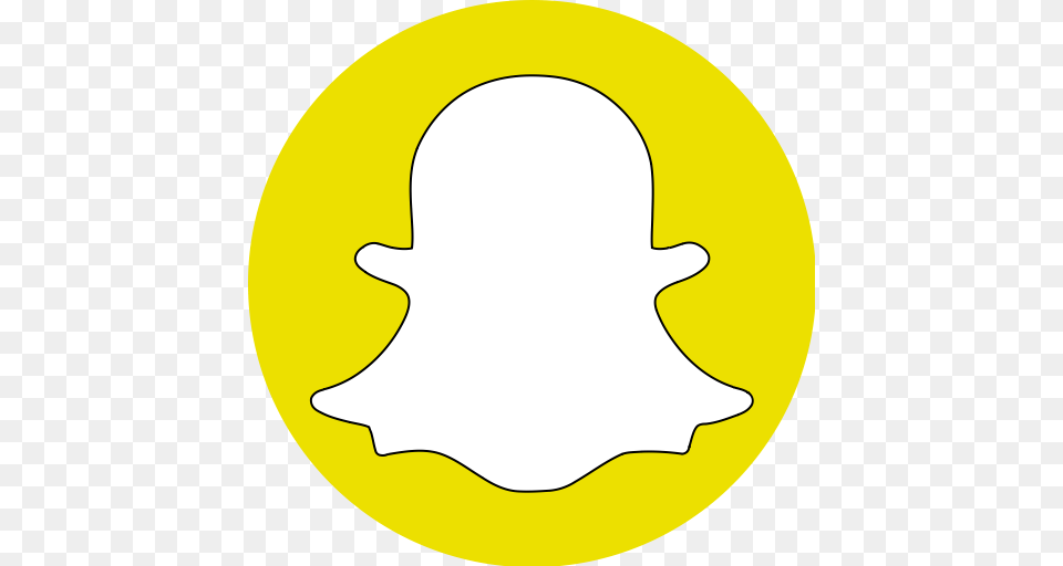Snapchat Icon, Sticker, Logo, Silhouette, Symbol Png