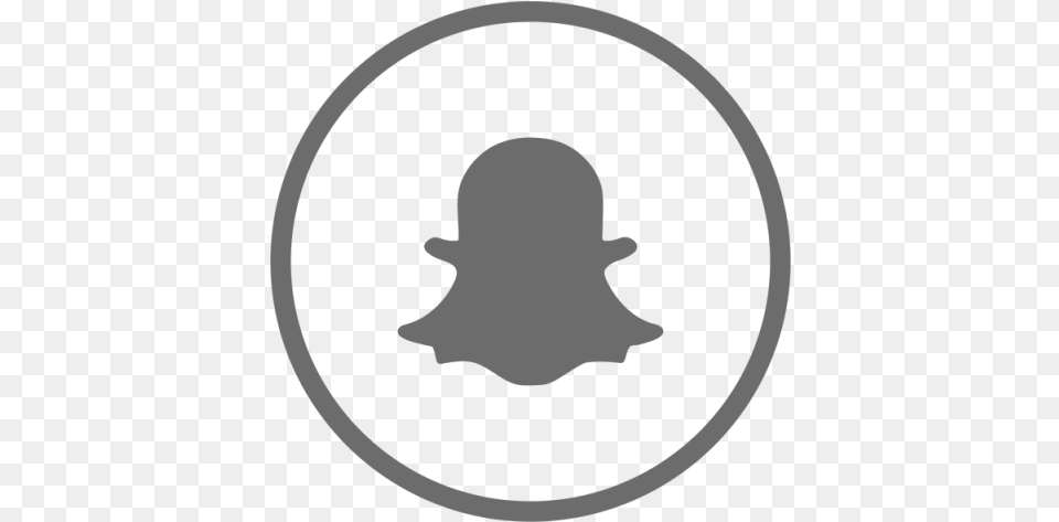 Snapchat Icon Image Snapchat Icon Black And White, Clothing, Hat, Person, Silhouette Png