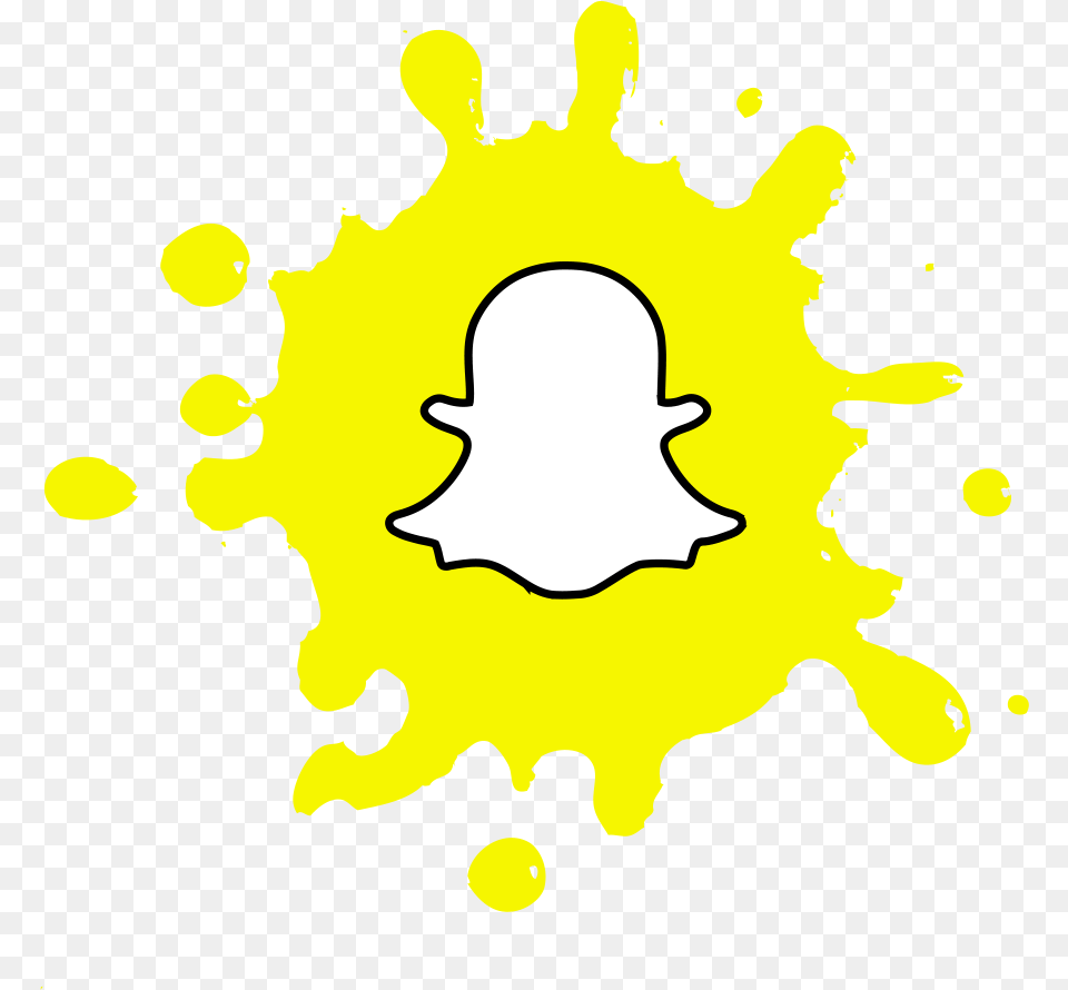 Snapchat Icon Logo Whatsapp Splash Transparent Splash Whatsapp, Baby, Person, Head, Face Free Png