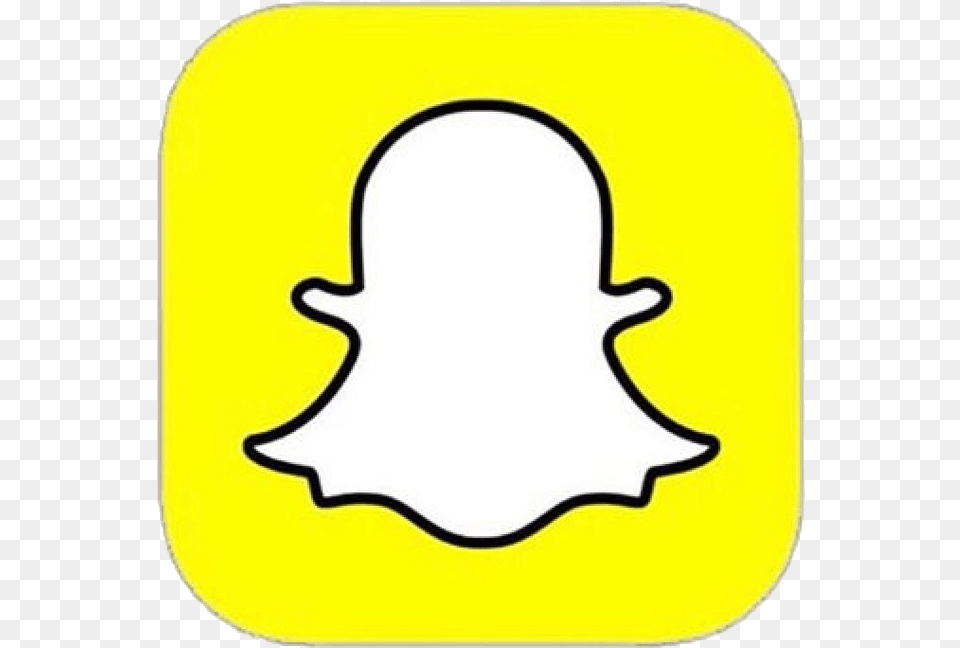 Snapchat Image Snapchat Logo, Sticker, Clothing, Hat, Symbol Free Transparent Png