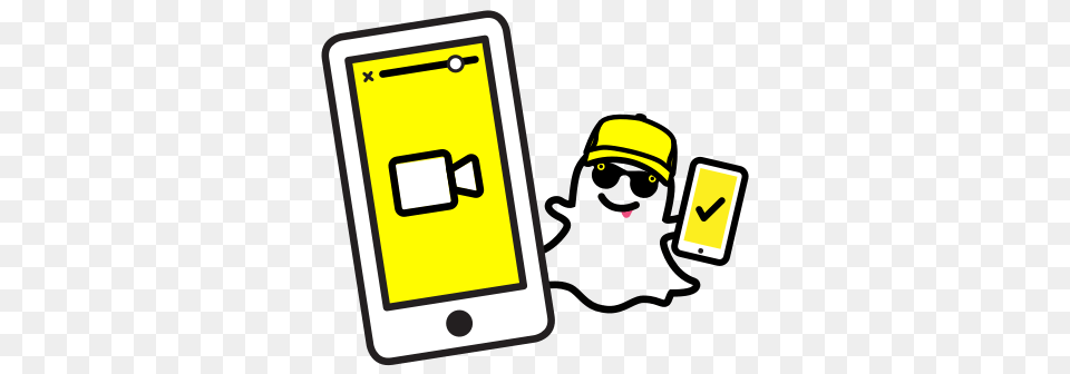 Snapchat Its Your Business On Mobile, Person, Electronics, Mobile Phone, Phone Png Image