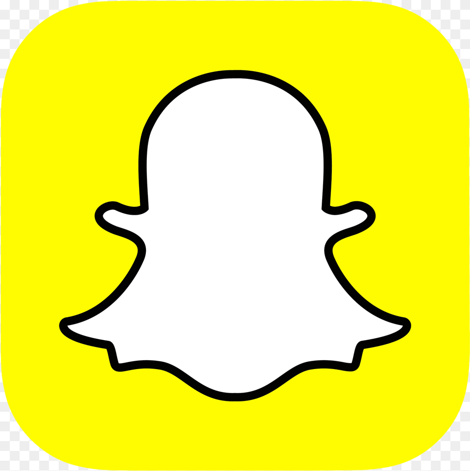 Snapchat Logo, Sticker, Symbol, Silhouette, Clothing Free Transparent Png