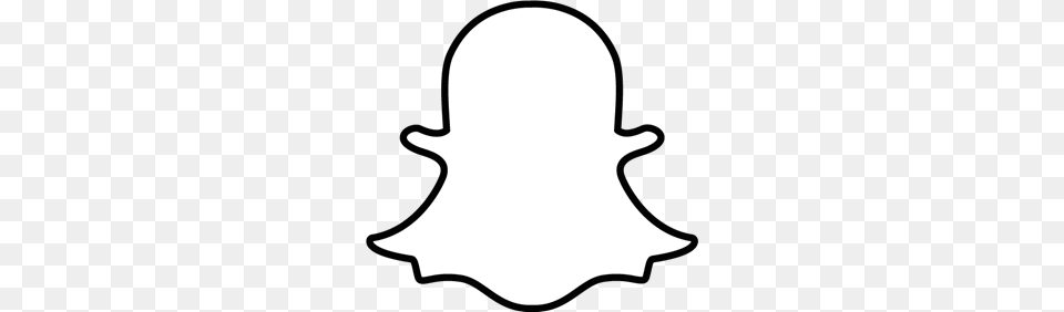 Snapchat Logo, Silhouette, Stencil, Baby, Person Free Transparent Png