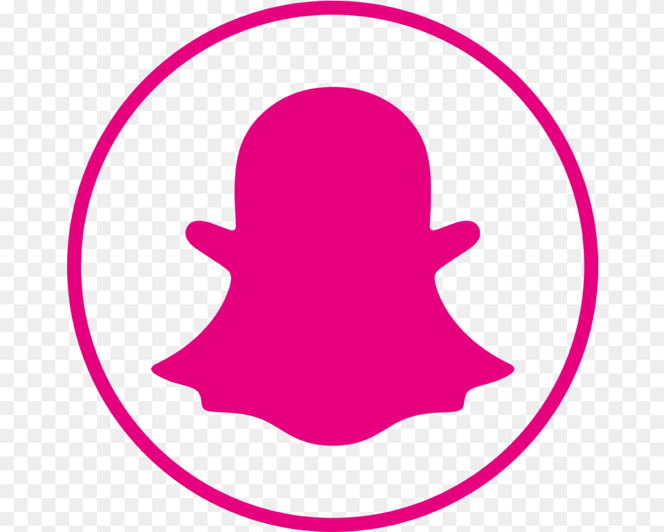 Snapchat Logo Images Free Download Dark Snapchat, Clothing, Hat, Purple, Sun Hat Png Image