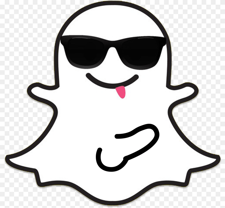 Snapchat Me Snapchat Ghost, Accessories, Sunglasses, Person, Outdoors Free Png Download