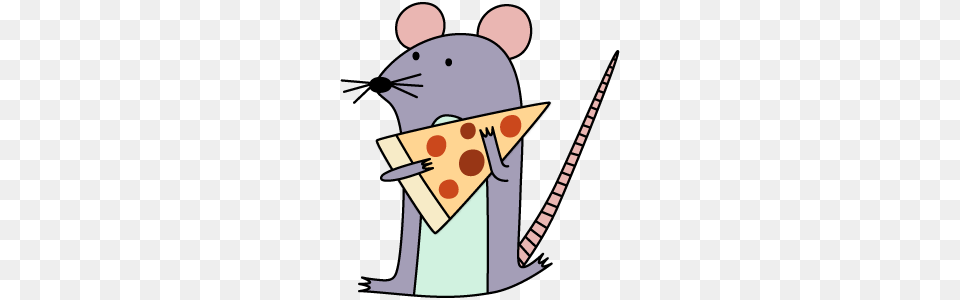 Snapchat Pizza Mouse Sticker, Animal, Mammal, Rodent, Nature Free Png Download