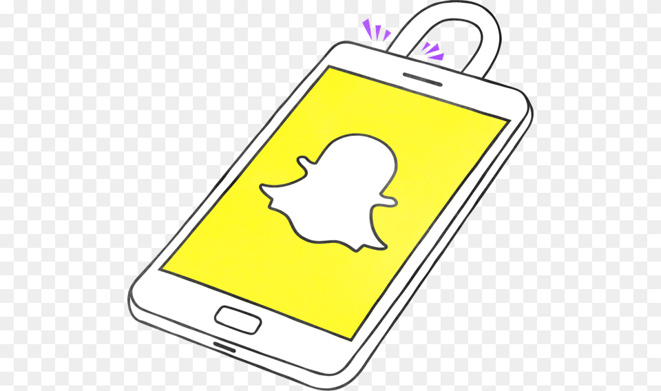 Snapchat Privacy, Electronics, Mobile Phone, Phone Png