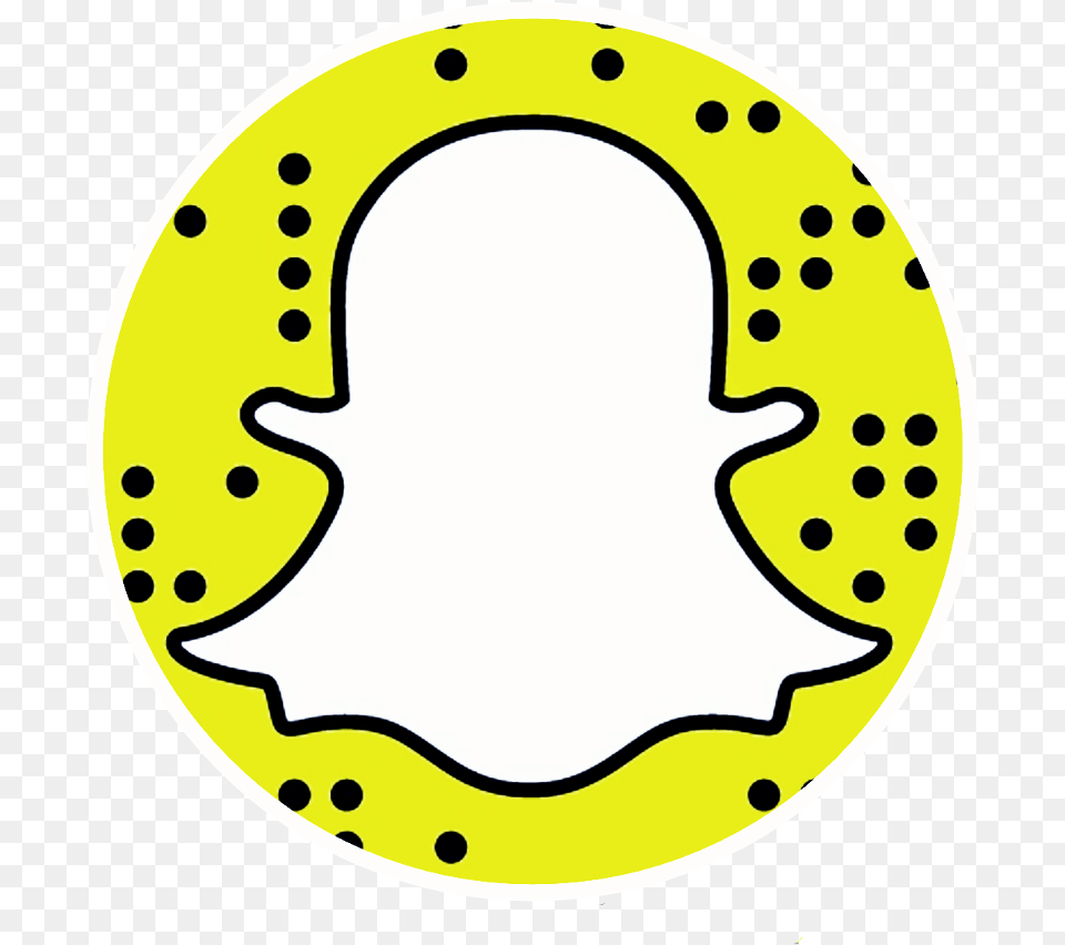 Snapchat Snap Chat Logosnapchat Snapchatlogo Dubrootsgi Camila Mendes Snapchat Code, Logo, Sticker, Badge, Symbol Free Transparent Png