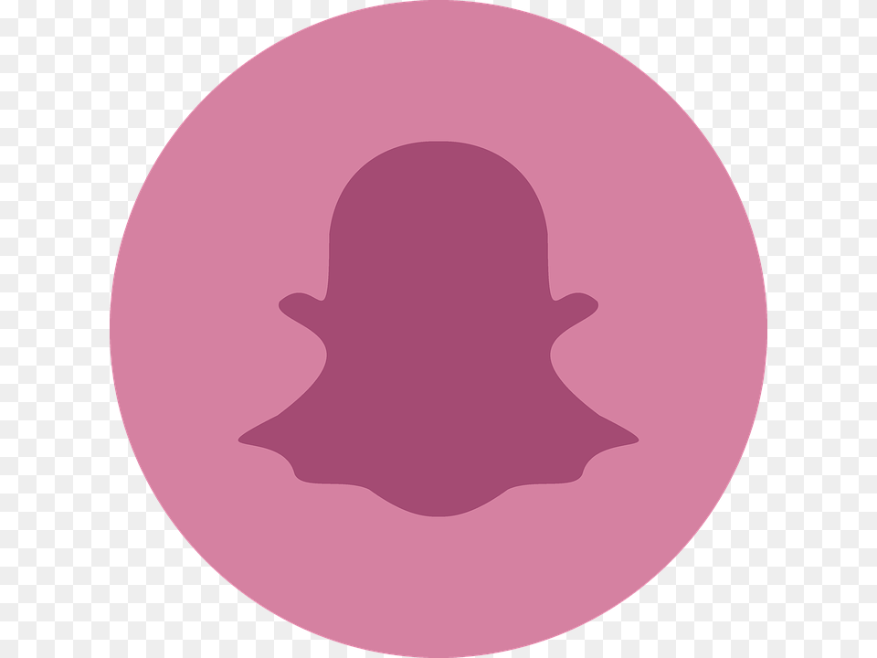 Snapchat Social Media Social Social Network Snapchat Black And White Icon, Purple, Head, Person, Face Free Transparent Png