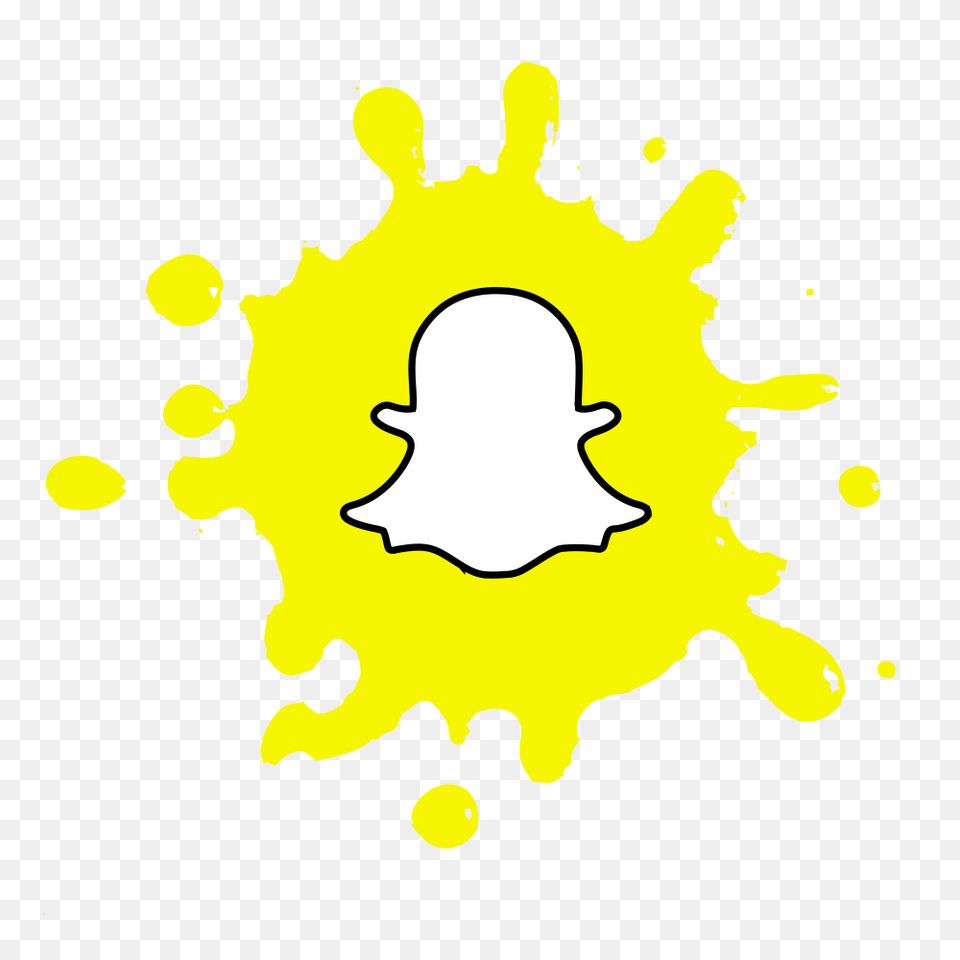 Snapchat Splash Icon Instagram Splash Icon, Person, Head, Logo Free Png Download