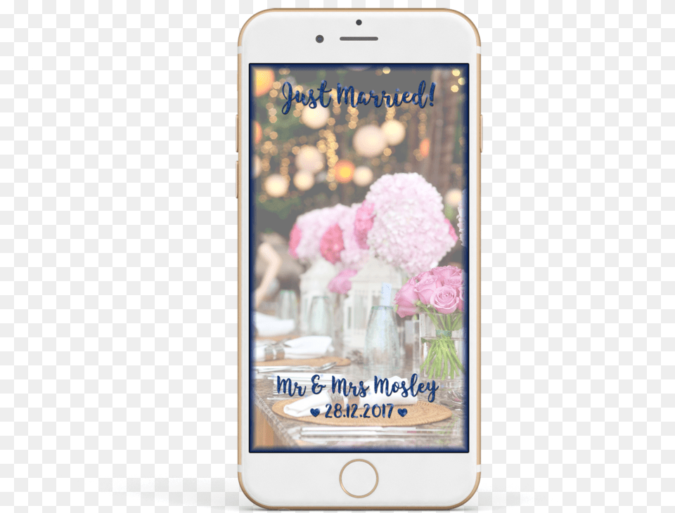 Snapchat Wedding Filter Wedding, Electronics, Mobile Phone, Phone, Flower Png Image