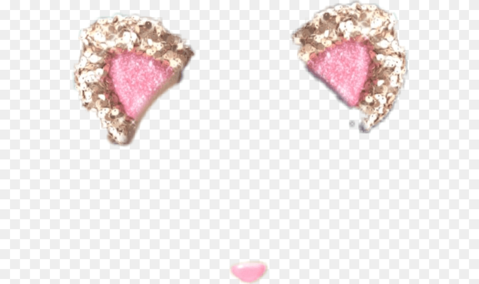 Snapchatfilter Snap Snapchat Freetoedit Catfilter Earrings, Flower, Petal, Plant, Accessories Free Transparent Png