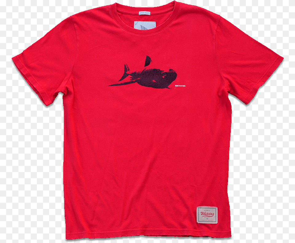 Snapper Red T Shirt Price 44 The White Tag Snapper Gildan Dryblend Polo, Clothing, T-shirt, Animal, Fish Free Png Download