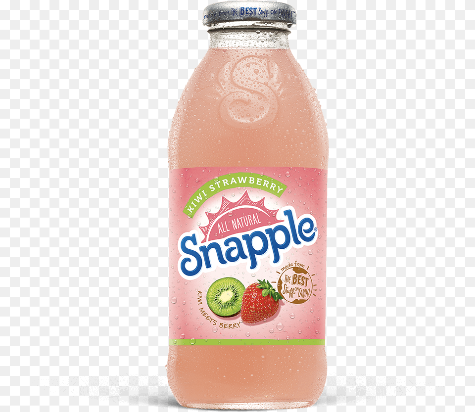 Snapple Bottle Transparent, Beverage, Juice, Food, Ketchup Png