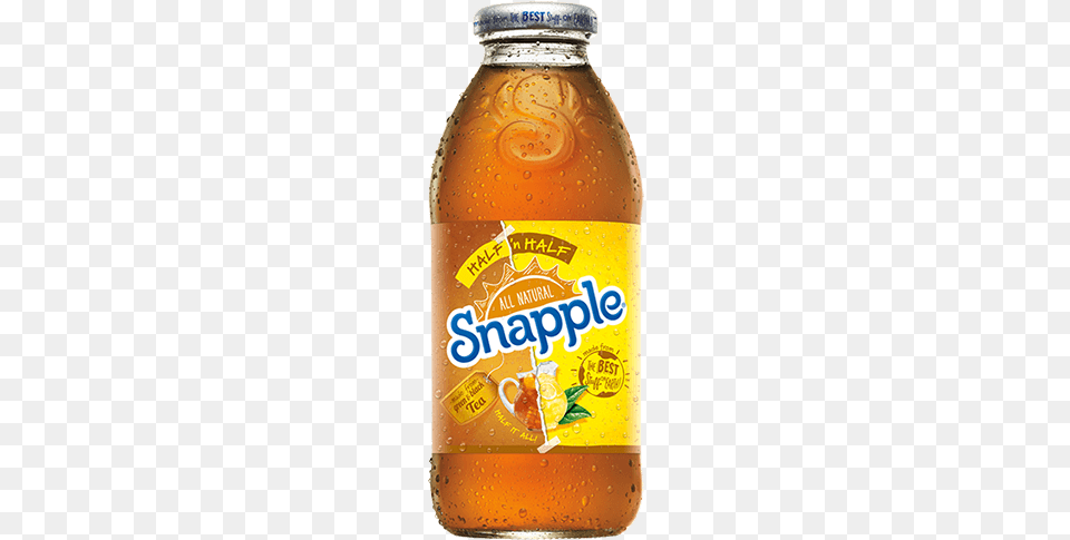 Snapple Half 39n Half Snapple Half And Half, Beverage, Alcohol, Beer, Juice Png