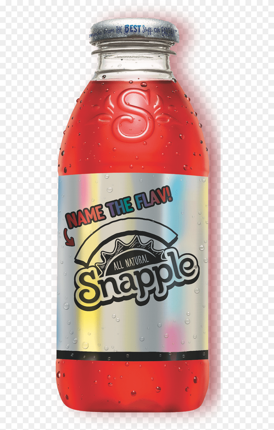 Snapple Has Created A New Mystery Flavor Cream Soda, Beverage, Alcohol, Beer, Coke Png