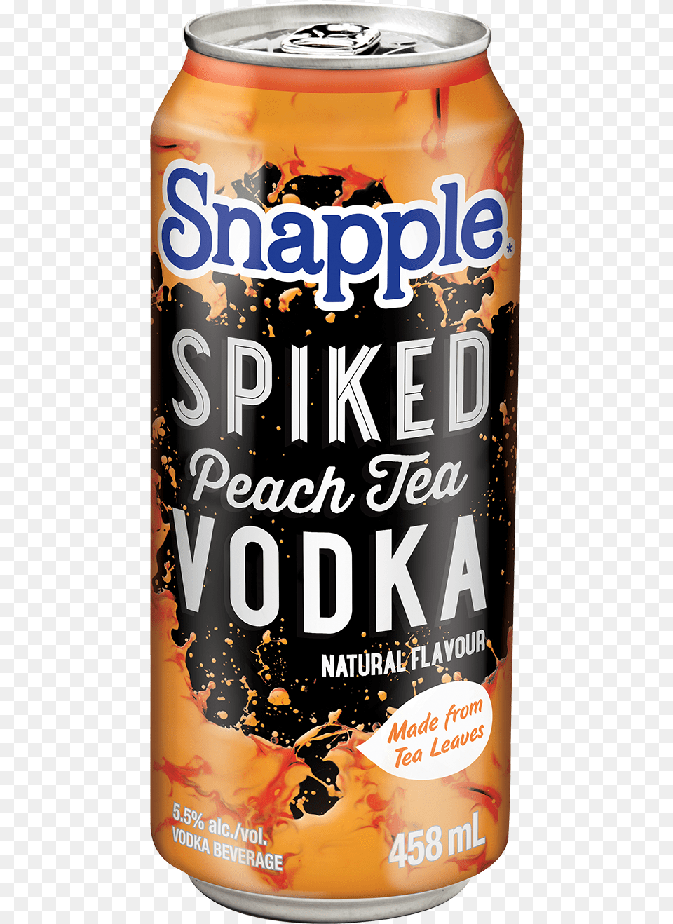 Snapple Spiked Snapple, Can, Tin, Alcohol, Beer Png