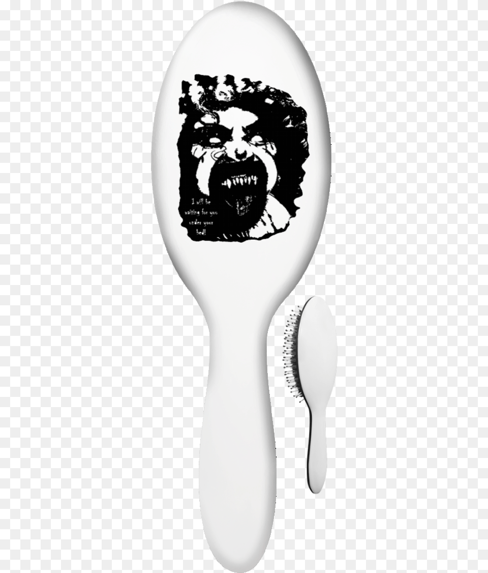 Snappy The Clown Black Hb Hair Brush Cartoon, Device, Tool, Person, Face Png