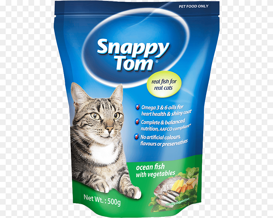 Snappy Tom Cat Food, Animal, Mammal, Pet, Herbal Png