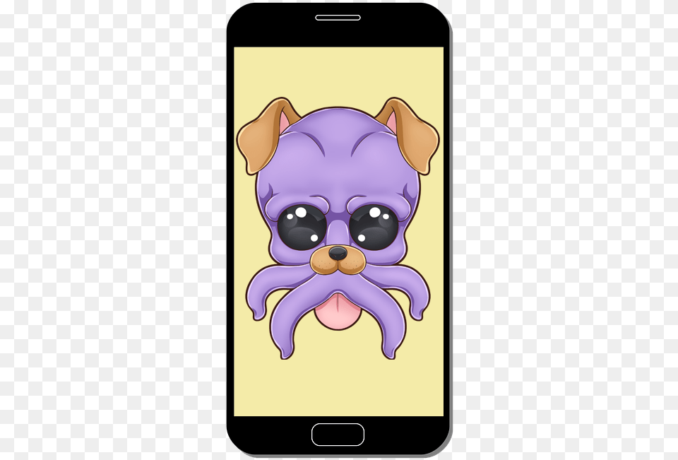 Snaps From Mind Flayer Cartoon, Electronics, Phone, Mobile Phone, Purple Free Png
