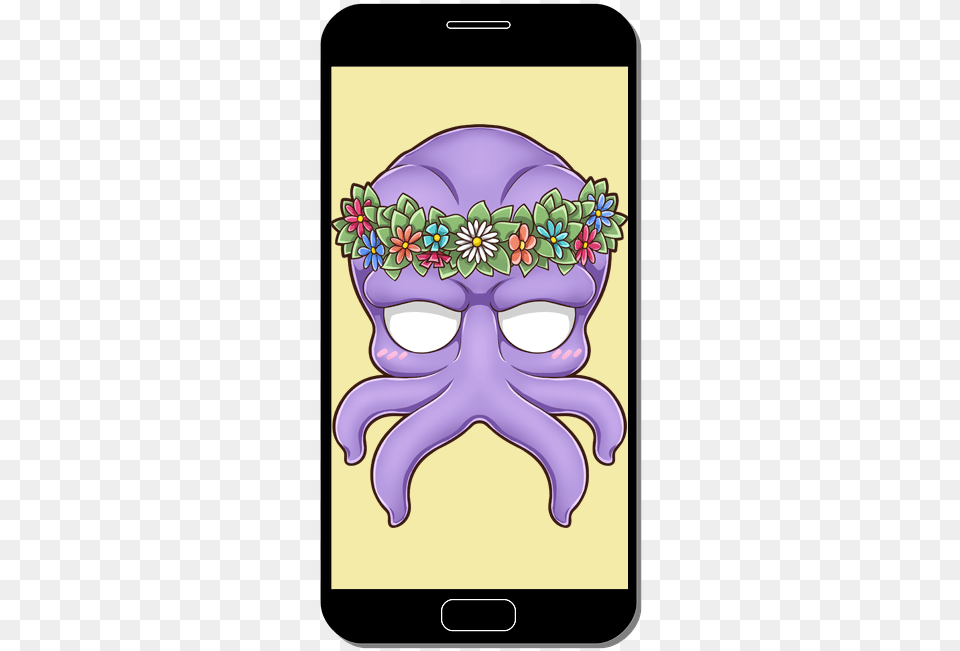 Snaps From Mind Flayer Iphone, Electronics, Mobile Phone, Phone, Purple Png
