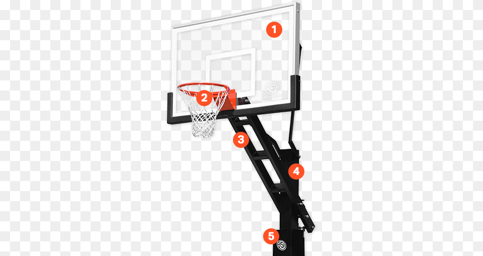 Snapsports Duraslam Glass Basketball Hoop Kit, Gas Pump, Machine, Pump Free Png