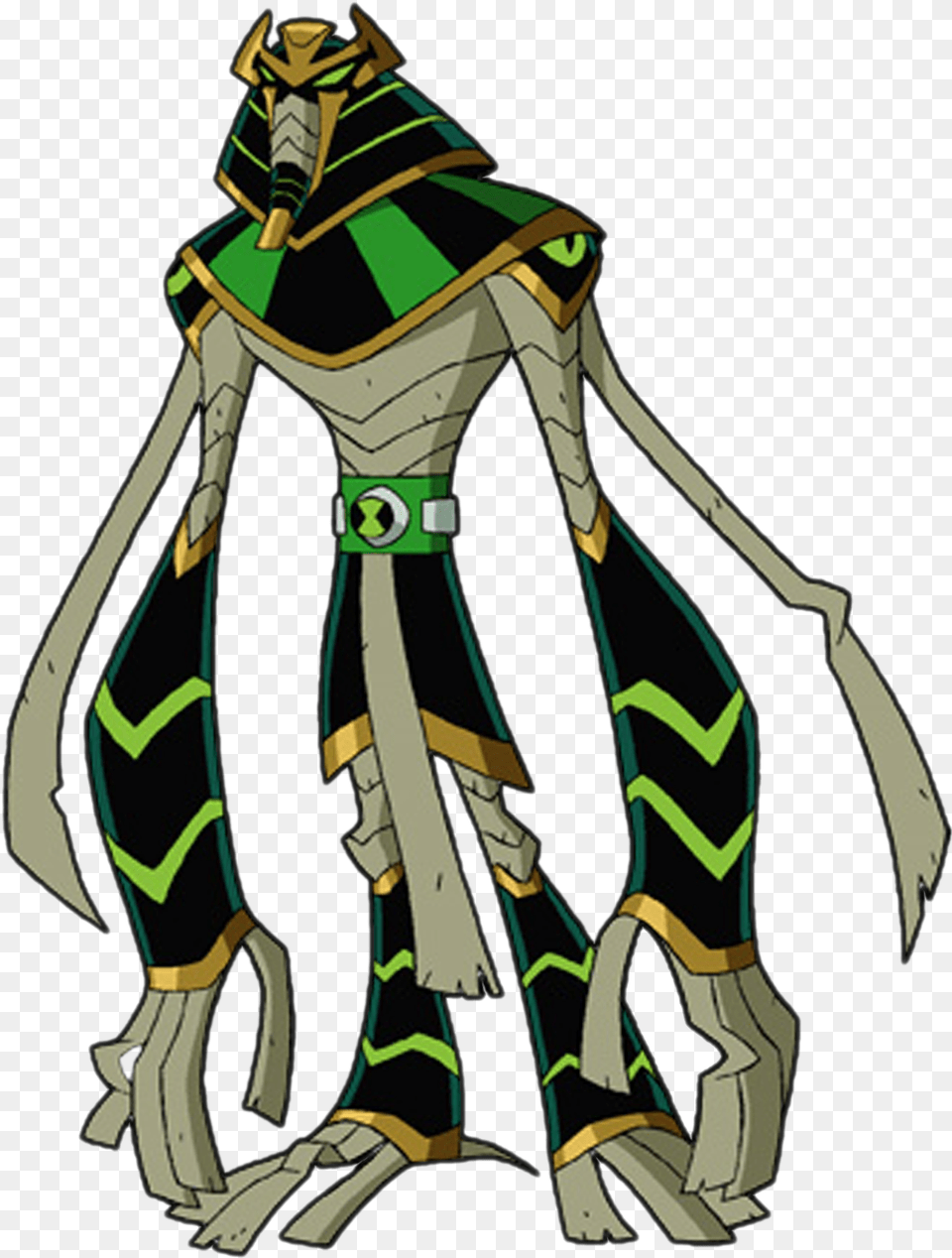 Snare Oh Ben 10 Omniverse Mummy, Cape, Clothing, Person Png Image