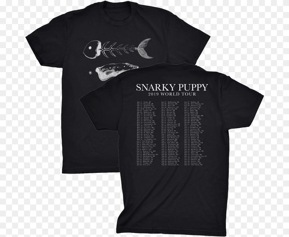 Snarky Puppy Merch, Clothing, T-shirt Png