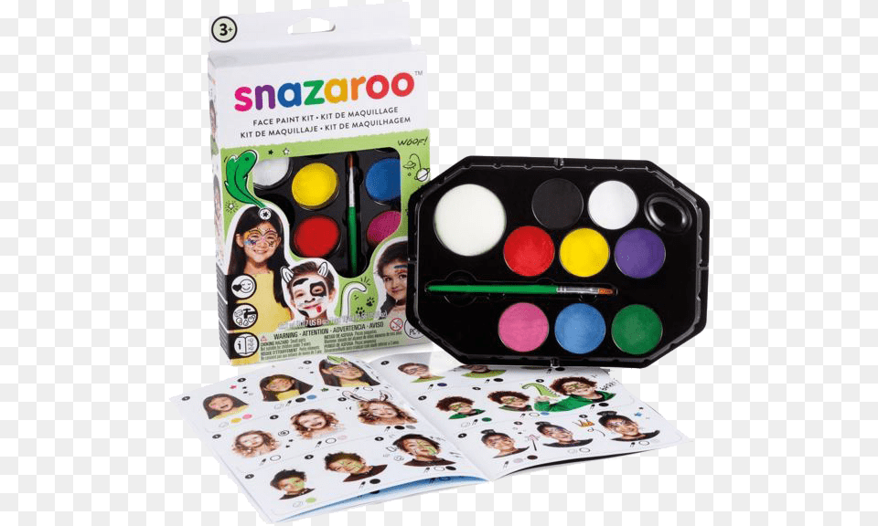 Snazaroo Face Paint Kit, Paint Container, Person, Wedding, Adult Free Png